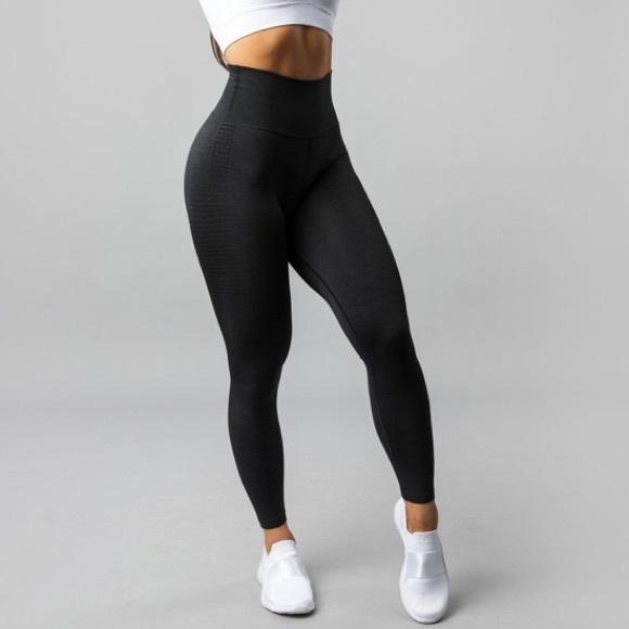 Alphalete Pants - Alphalete Black Halo Leggings XS